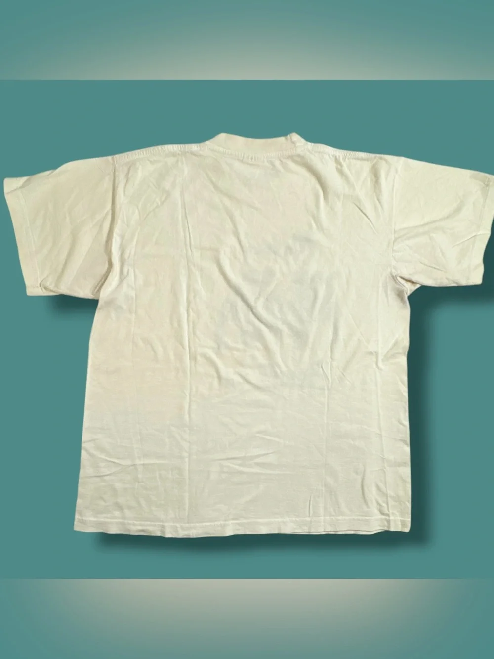 Vintage Pablo Picasso Toros  Toreros Art T-Shirt OffWhite Cream Size Large - Picture 2 of 13